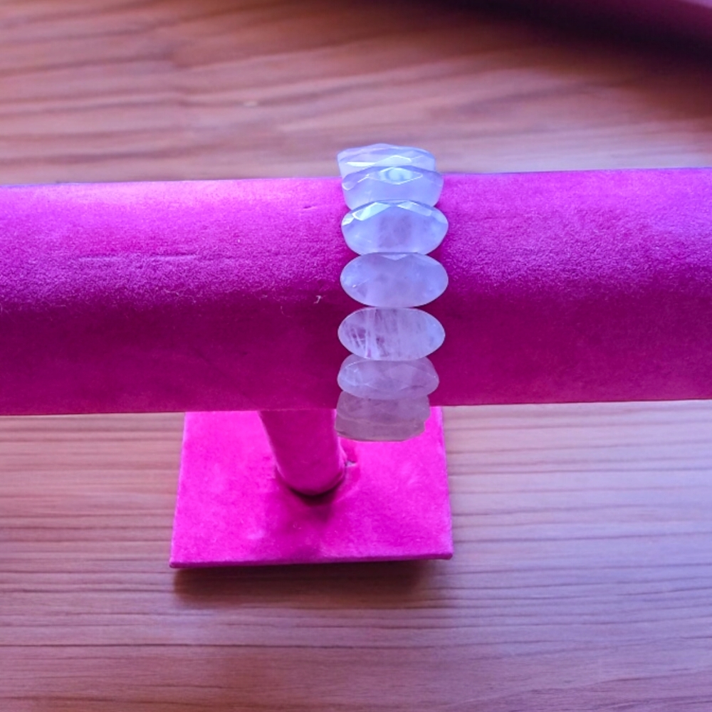 Rose Quartz "Self-Love" Stretch Bracelet